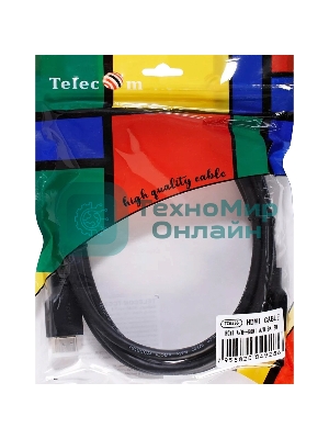 Кабель HDMI 19M/M,ver. 2.1, 8K@60 Hz 2m Telecom TCG255-2M