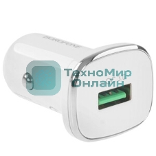 Автомобильная зарядка в прикуриватель BOROFONE (6931474708687) BZ12A белый
