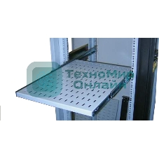 Полка ЦМО перфорированная выдвижная с телескоп. направляющими, глубина 450 мм (ТСВ-45)