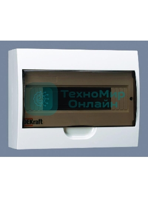 Корпус пластиковый навесной 12мод. IP41 ЩРН-П-12 DEKraft 31011DEK