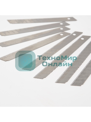 Сегментированное лезвие Rexant 9 мм 10 шт.