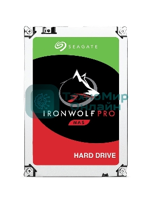 Жесткий диск Seagate Original SATA-III 4Tb ST4000NE001 NAS Ironwolf Pro (7200rpm) 256Mb 3.5
