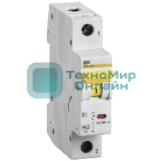 Выключатель автоматический однополюсный ВА47-60M 1Р 32А 6кА С MVA31-1-032-C IEK