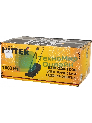 Газонокосилка роторная Huter ELM-320/1000, 32 см, 1000Вт 900/70/4/19
