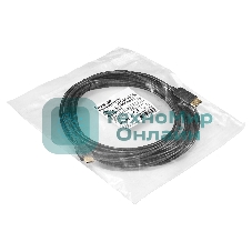 Кабель DisplayPort-HDMI ExeGate EX-CC-DP-HDMI-10.0 (20M/19M, 10м, экран)