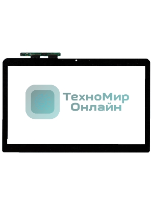 Сенсорное стекло (тачскрин) для Dell 5365S PCB-1 REV:2 черный