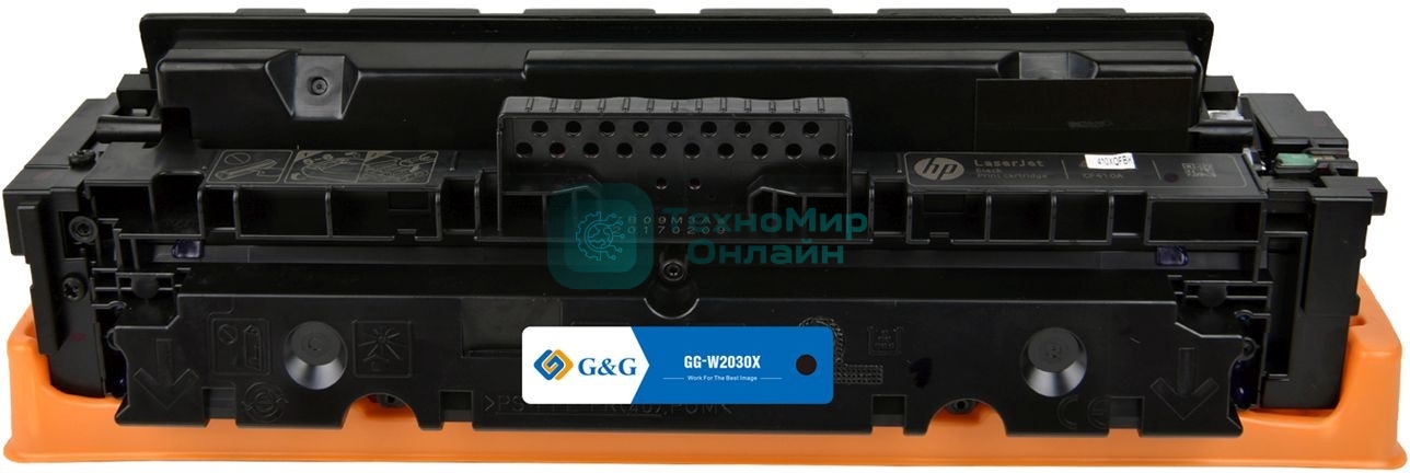 Картридж лазерный G&G GG-W2030X (415X) черный (7500 стр.) для HP LJ M454/MFP M479