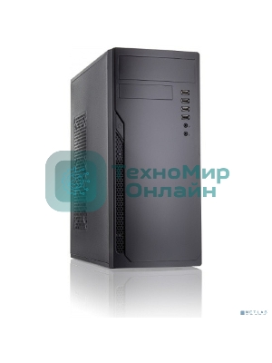 Компьютерный корпус c блоком питания 500 Ватт Case Foxline FL-301, ATX, 1x5.25EXT, 1x3.5EXT, 4x3.5INT, 4xUSB 2.0, HDA, w/o FAN, w/500W ATX PSU, w/1.2m EU pwr cord