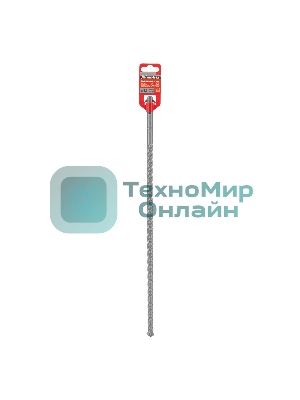 Бур по бетону Matrix, 12 x 400 мм, SDS PLUS c крестовой пластиной