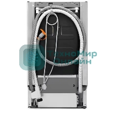 Встраиваемая посудомоечная машина Electrolux EEA23200L, черный, 44.6 см, 10 компл., 46 дБ, класс E