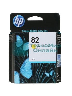 Картридж струйный HP №82 CH568A желтый для HP DJ 510 (28мл)