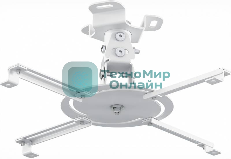 Кронштейн для проектора Holder PR-103-W белый макс.20кг потолочный поворот и наклон