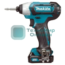 Аккум.гайковерт Makita TD110DZ 10.8В Li-ion 0-3500у\м 110Нм 1.2кг кор подсв M5-M12 б\акк и з\у
