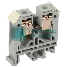 Зажим наборный IEK YZN10-006-K03 ЗНИ-6 мм2 (JXB 50 А) серый