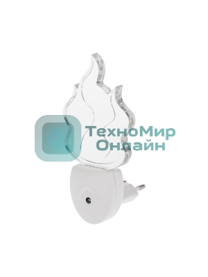 Ночник светодиодный Rexant ФАКЕЛ ХАМЕЛЕОН свечение мультиколор 7 цветов, 230 В