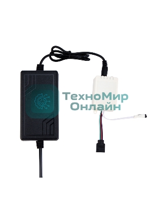 Комплект светодиодной ленты 5 м с блоком питания и RGb контроллером IP65, свечение RGb LAMPER