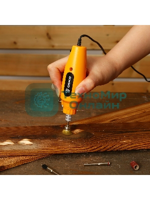 Прямошлифовальная машина (гравер) Deko DKRT150 в кейсе+110 аксессуаров 150Вт насадок:110 кейс