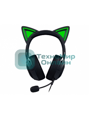 Гарнитура проводная Razer Kraken Kitty V2 - черный Headset черный