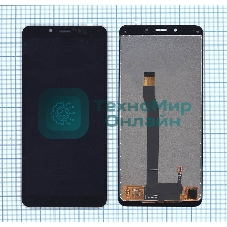Дисплей для Xiaomi Redmi 6, Redmi 6A в сборе с тачскрином черный