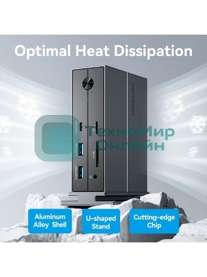 Мультифункциональная док-станция Vention USB Type C 14 в 1 с поддержкой Thunderbolt 4