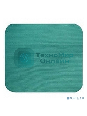 Коврик Buro BU-CLOTH/green Коврик для мыши матерчатый, зеленый, 220 х 250 х 4 мм,