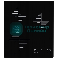 Индукционная варочная панель Kuppersberg ICO 402/ширина 45 см, 2 зоны 1,3 кВт(BOOSTER 1,5 кВт), 1 зона 2 кВт(BOOSTER 2,2 кВт),электронное сенсорное управление, 4 цифровых дисплев, 9 уровней мощности,автоматическое отключение,