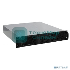 Корпус Procase RE204-D0H8-A-48 2U server case,0x5.25+8HDD,черный,без блока питания(2U,2U-redundant),глубина 480мм,ATX 12