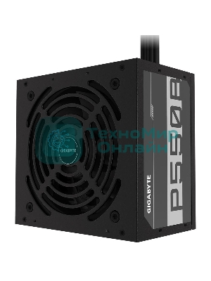 Блок питания Gigabyte GP-P550B, 550Вт, 80 PLUS Bronze, 120мм, черный
