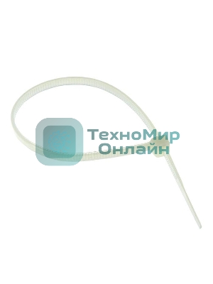 Хомут кабельный 4.8х300 нейл. бел. (уп. 100 шт) EKF plc-c-4.8x300
