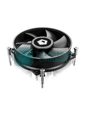 Кулер ID-COOLING DK-17 PWM серебристый/черный 92мм алюминий 2200rpm 26db 4-pin 65W 42мм