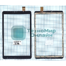 Сенсорное стекло (тачскрин) YLD-CEGA636-FPC-A0, черное