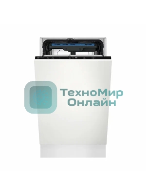 Встраиваемая посудомоечная машина Electrolux EEA23210L, черный, 44.6 см, 10 компл., 46 дБ, класс E