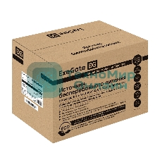 Источник бесперебойного питания ExeGate SpecialPro Smart LLB-1200.LCD.AVR.8C13.USB (1200VA/750W, LCD, AVR, 8*C13, USB, батарея 12V 7.5Ah - 2 шт., металлический корпус, Black)