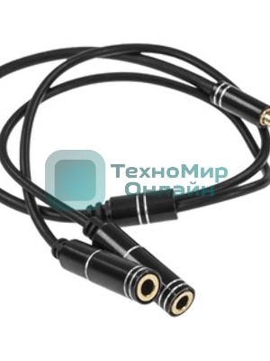 Кабель Cablexpert аудио 90˚ спиральный CCAB-02-35MMLC-1.8MB. 3.5 Jack (M)/3.5 Jack (M), черный, 1.8м, блистер