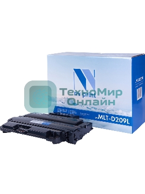 Картридж лазерный NVPrint совместимый Samsung MLT-D209L черный для SCX 4824/4828/ML2855 (5000k)