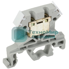 Зажим наборный IEK YZN10-004-K03 ЗНИ-4 мм2 (JXB 35 А) серый