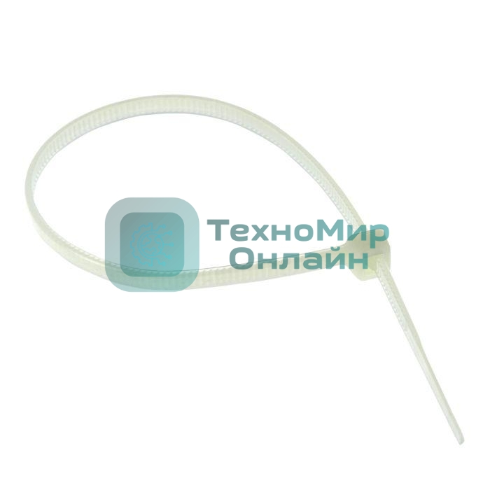 Хомут кабельный 2.5х150 нейл. белый (уп. 100 шт) EKF plc-c-2.5x150