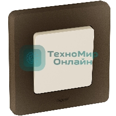 Рамка 1 пост. бронза Inspiria