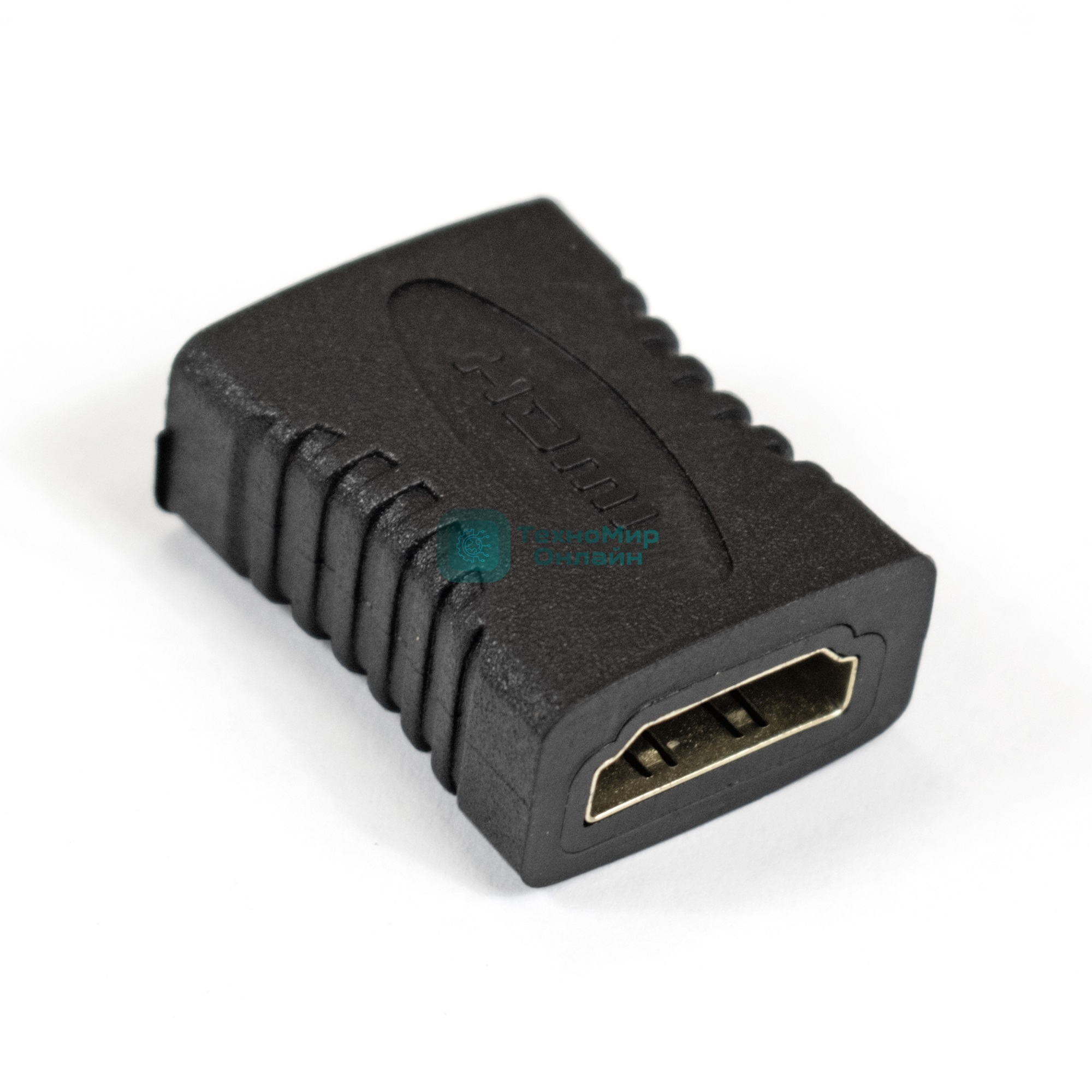 Переходник Exegate EX284925RUS HDMI-HDMI EX-HDMI-FFC (19F/19F, позолоченные контакты)