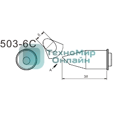 Жало для паяльника Quick 503-6C