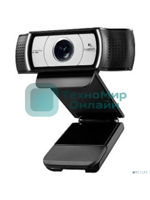 Веб-камера Logitech C930s Pro HD 1920x1080, 30 кадр/с, USB Type-A, микрофон (2 шт, шумоподавление), шторка приватности, автоматическая фокусировка, автоосвещение, универсальное крепление