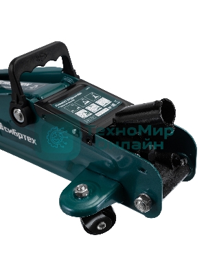 Домкрат гидравлический подкатной Сибртех2 т, 135-320 мм