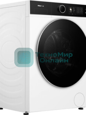 Стирально-сушильная машина Hisense WD5S1045BB черный, загрузка фронтальная 10,5 кг, 1400 об/мин., класс: А