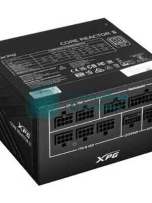 Блок питания ADATA XPG Core Reactor II 850 (COREREACTORII850G-BKCEU), 850Вт, 80 PLUS Gold, 120мм, модульный, черный