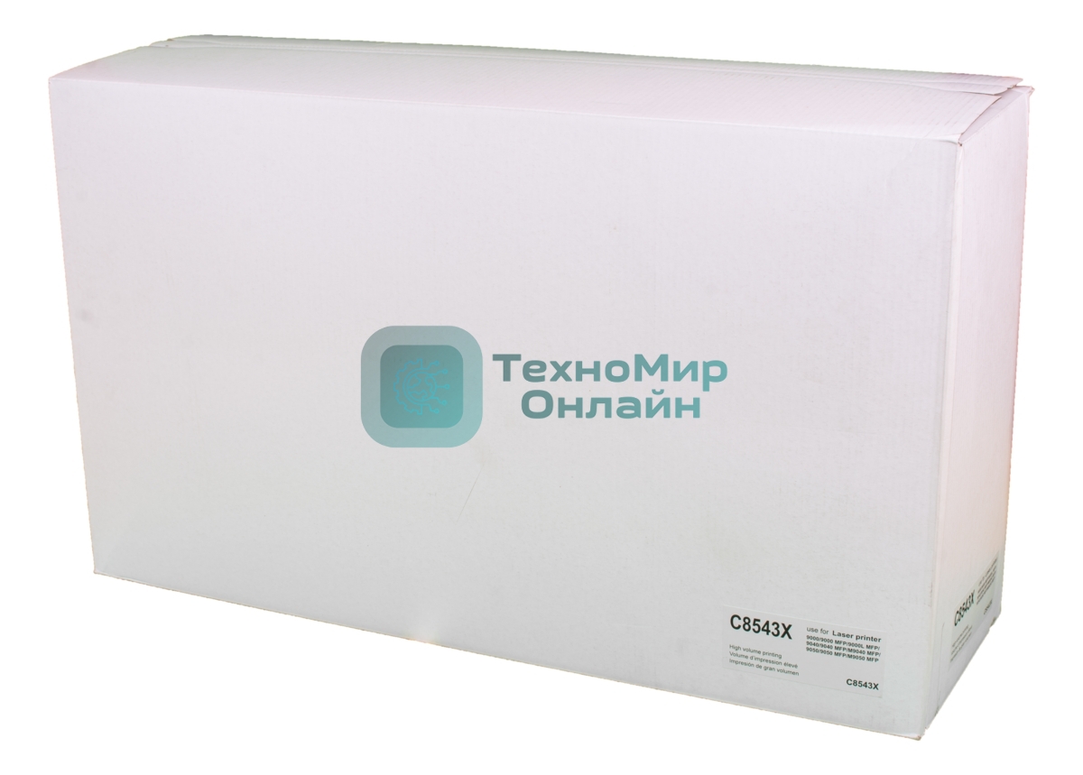 Картридж лазерный Sakura C8543X для HP LJ 9000, 9000DN, 9000HNS, 9000LMFP, 9000MFP, 9000N, 9040, 9050, 9050DN, 9050MFP, 9050N, черный 30 000 к.