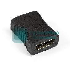 Переходник Exegate EX284925RUS HDMI-HDMI EX-HDMI-FFC (19F/19F, позолоченные контакты)