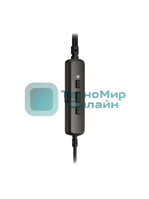 Гарнитура ASUS ROG Cetra II чёрный, проводная, USB-C, вставные, шумоподавление микрофона, регулятор громкости, чехол в комплекте