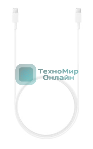 Кабель Samsung EP-DX310JWRGRU USB Type-C (m)-USB Type-C (m) 1.8м белый (упак.:1шт)