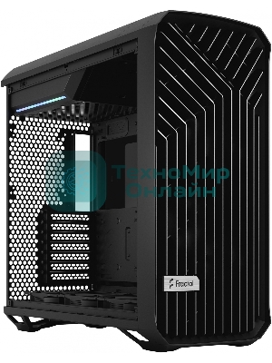 Компьютерный корпус Fractal Design Torrent Black TG Light Tint/E-ATX, TG, 2x3.5, 4x2.5, 7xPCI, 1xUSB-C, 2xUSB3.0/2x180mm, 3x140mm fans inc./FD-C-TOR1A-01