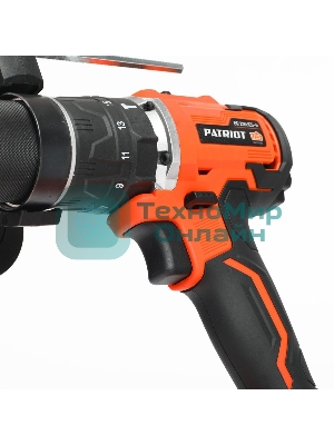 Дрель-шуруповерт Patriot BR 216UES-h, 21 В, 4 Ач, 60 Нм, бесщеточный